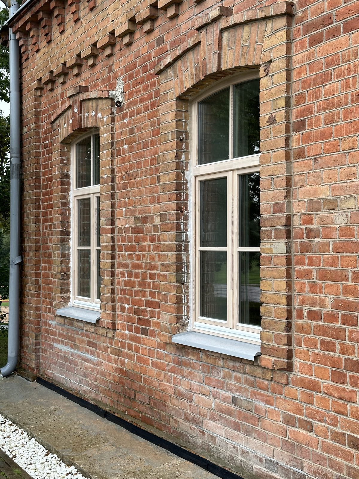 ECO 92 деталь окна в проекте Skolas iela, Кекава