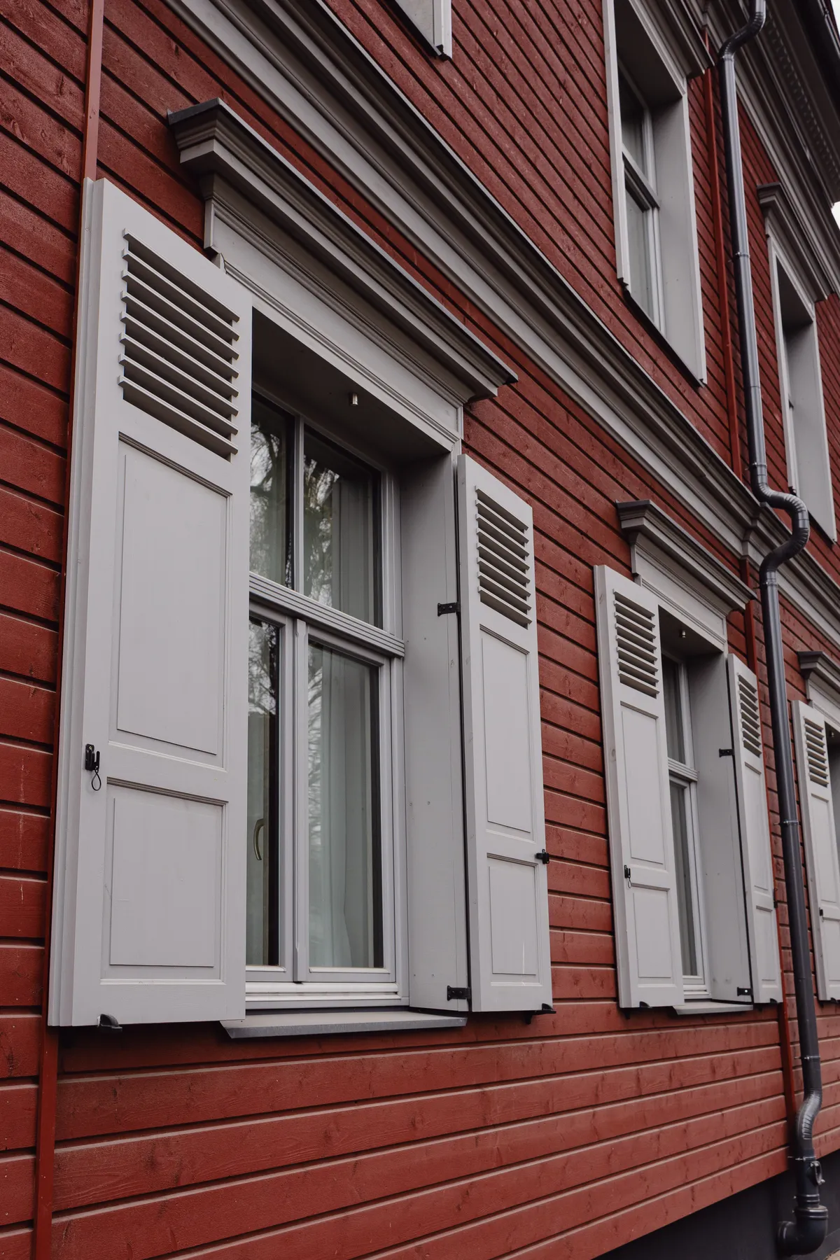 ECO 92 wooden windows at Baložu iela 9, Riga