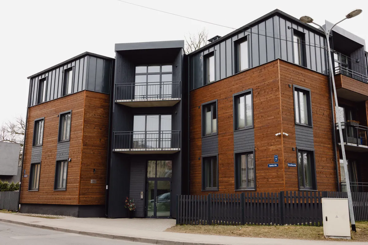 ECO 92 установка деревянных окон в проекте Baložu iela 7, Рига - фото 13