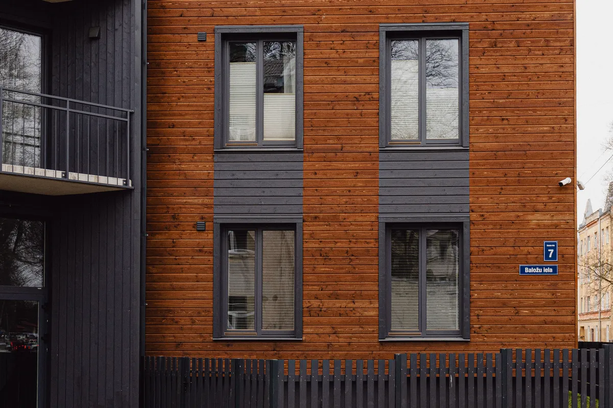 ECO 92 установка деревянных окон в проекте Baložu iela 7, Рига - фото 14