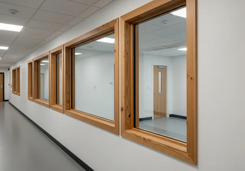 Огнестойкие сертифицированные деревянные окна EI-30/45/60