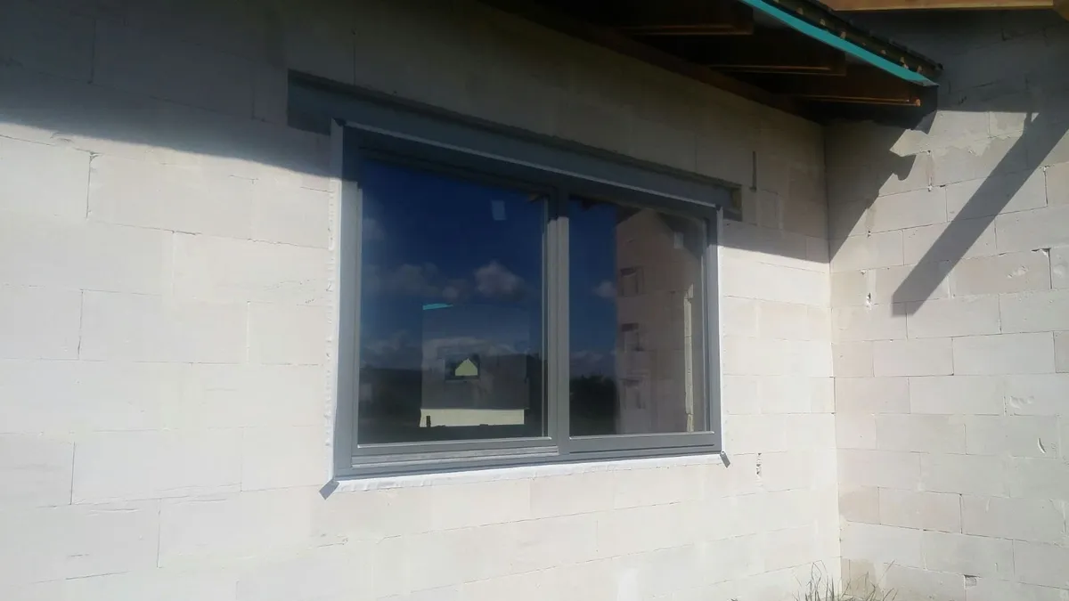 ECO 92 wooden windows at Meldrinu iela 36, Marupe