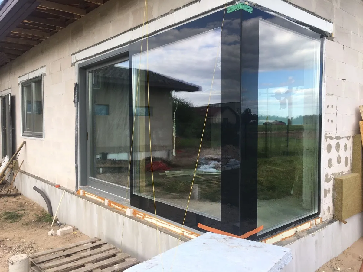 ECO 92 wooden windows installation at Meldrinu iela 36, Marupe - image 8
