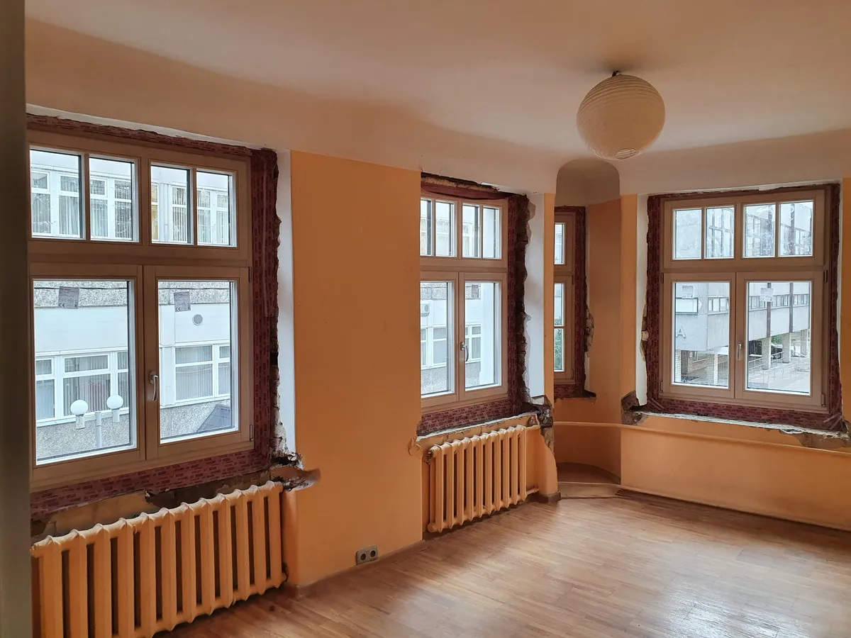ECO 92 wooden windows at Perses iela, Riga
