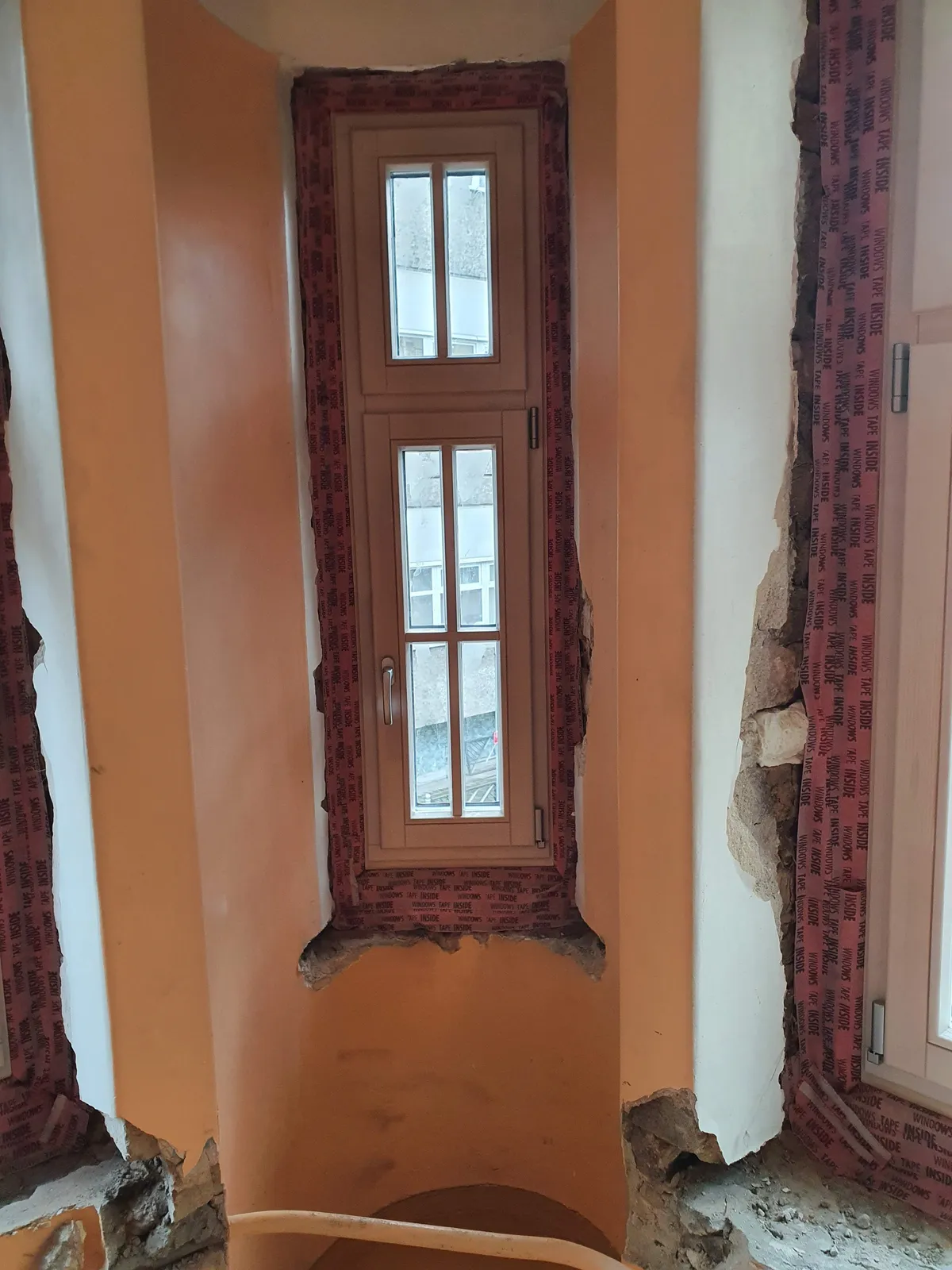 ECO 92 window detail at Perses iela, Riga