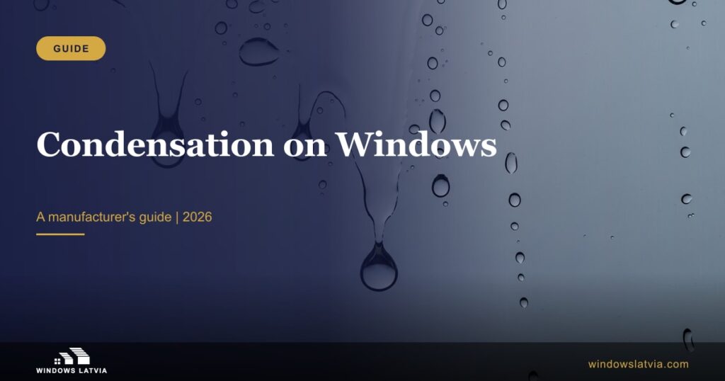 Condensation on windows - a manufacturer guide