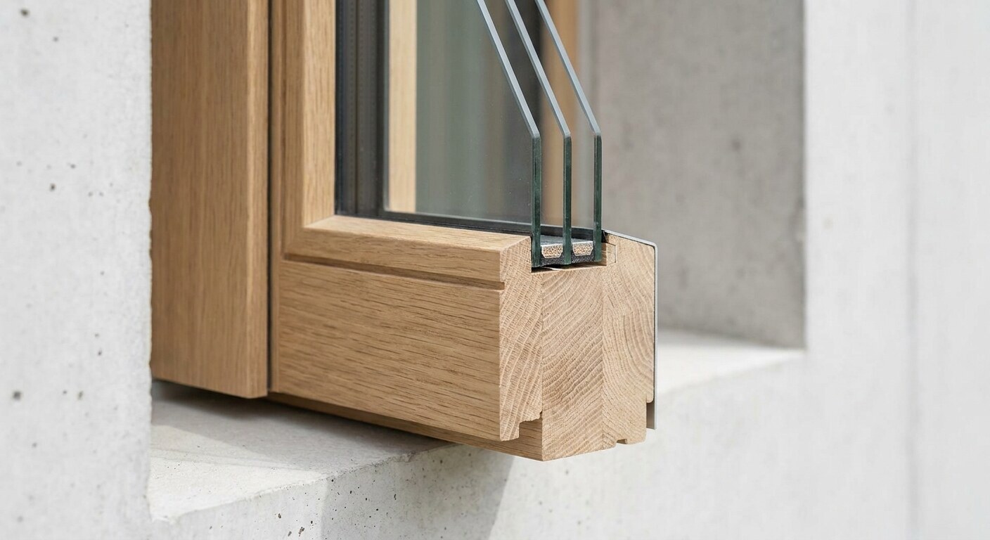 Ein Schallschutzfenster ist ein System: Glasaufbau, Rahmenmasse und Einbaufuge müssen zusammenwirken.