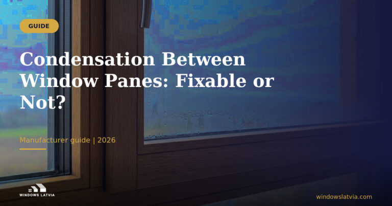 Condensation Between Window Panes: Fixable or Not?