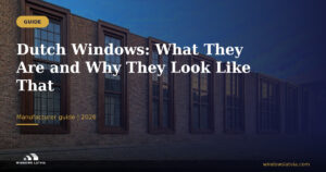 Dutch Windows: What They Are and Why They Look Like That