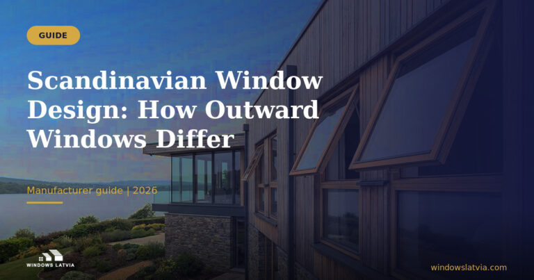Scandinavian Windows: Why They Open Outward