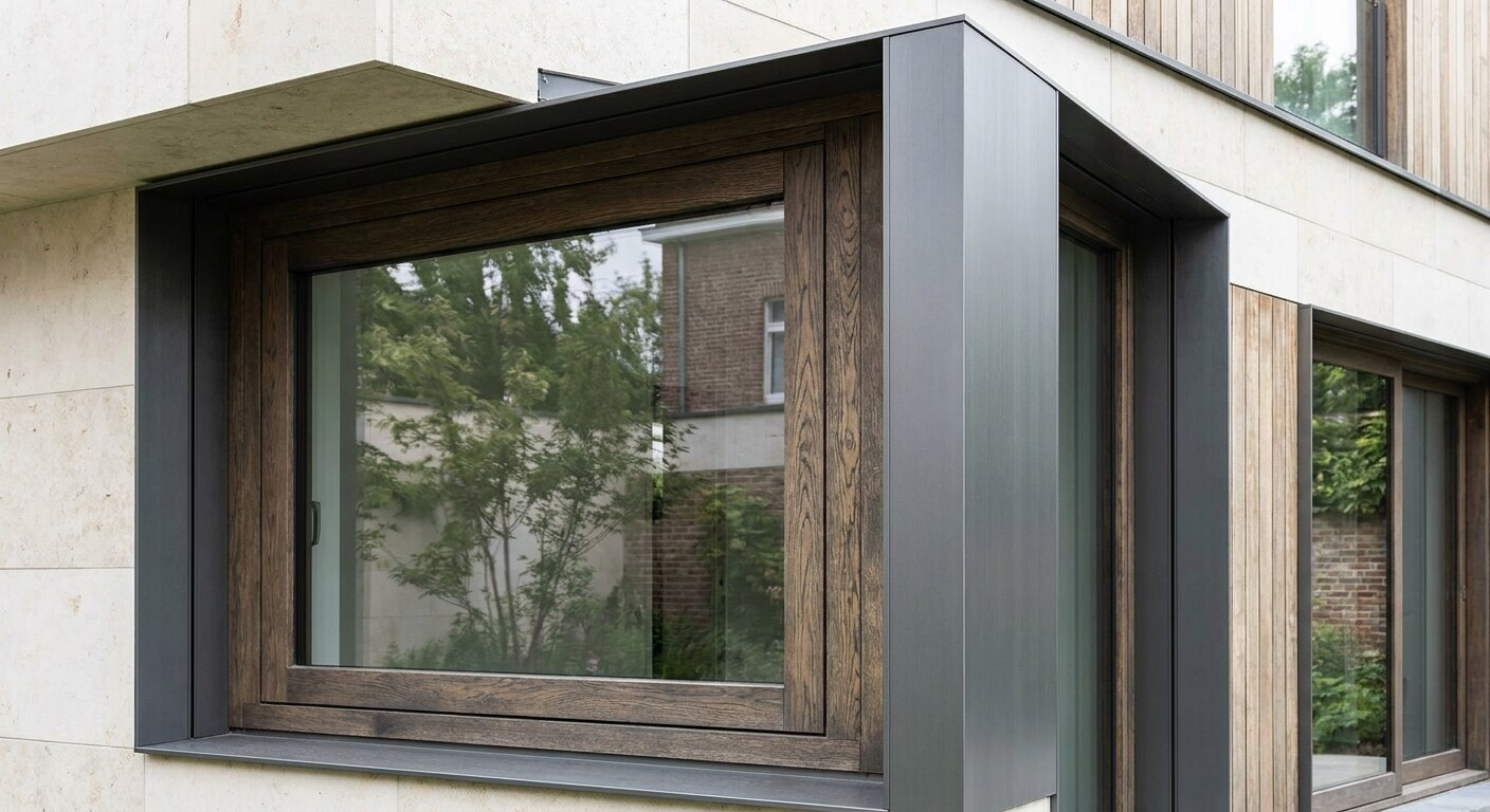 Holzrahmen mit großer Bautiefe in der Einzelfertigung in der Werkstatt