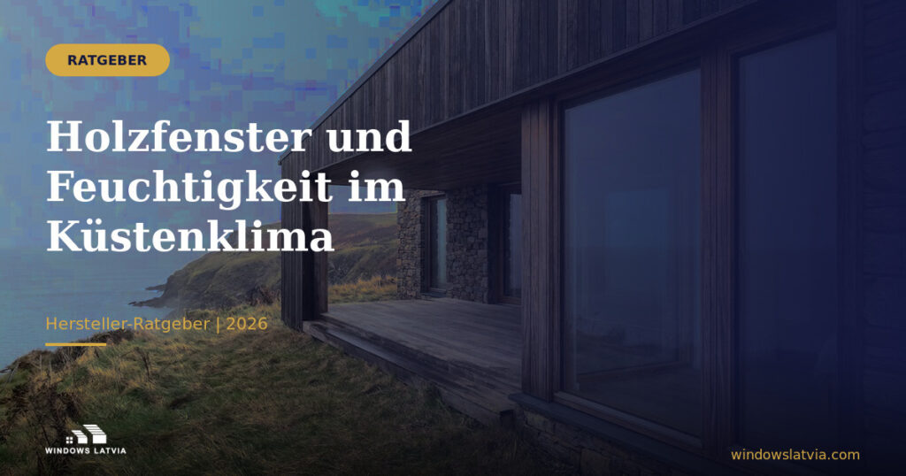 Holzfenster und Feuchtigkeit im Küstenklima