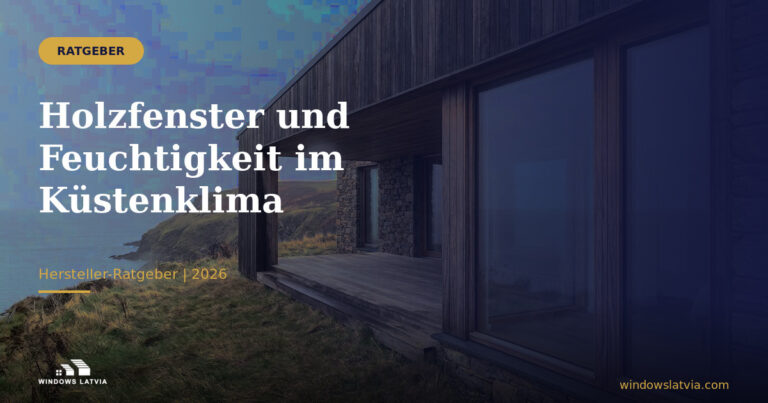 Holzfenster und Feuchtigkeit im Küstenklima
