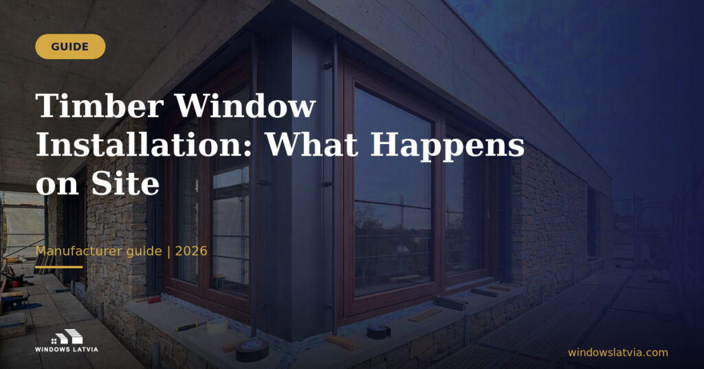 Timber Window Installation: What Happens on Site