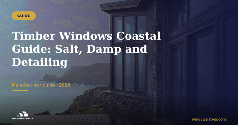 Timber Windows Coastal Guide: Salt, Damp and Detailing